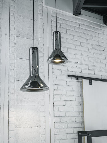 Hängelampe - WHISTLE : PC952, PC953 - BROKIS - geblasenes Glas / modern / mit Kabel