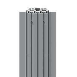 Aluminiumprofil - WP 820-100 - OCTANORM - symmetrischer Querschnitt / für Geländer / Zimmerei