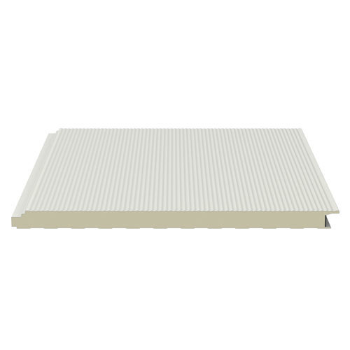 Sandwich-Dämmplatte / für Fassadenelemente - ISOPARETE PLUS 2 - Isopan - für Wand / einseitig metallbeschichtet / Polyurethankern