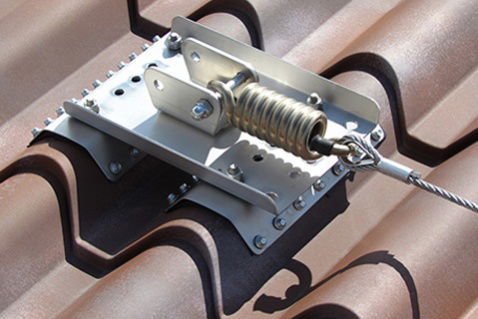 Metall-Fallschutzanker - ISOPANSAFE - Isopan - für Dach