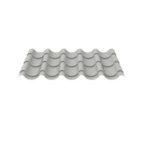 Profiliertes Blech - LG 50 - Isopan - Stahl / Ziegeloptik / orange
