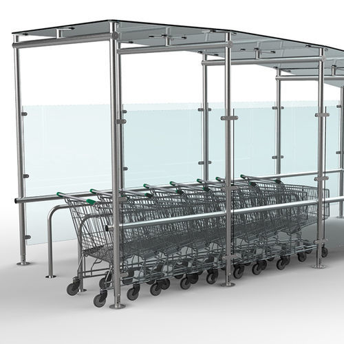 Überdachung für Einkaufswagen - CITYNOX