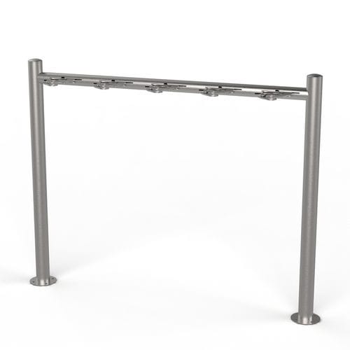 Rollerständer für öffentliche Bereiche - Arceau simple sur platine - CITYNOX - für städtische Bereiche / Edelstahl