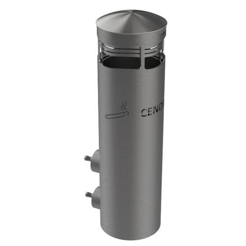 Edelstahl-Aschenbecher - CITYNOX - für Außenbereich / für öffentliche Bereiche / für städtische Bereiche