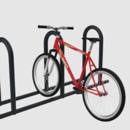 Bodenstehender Fahrradständer - CITYNOX - gesichert / für öffentliche Bereiche / für städtische Bereiche