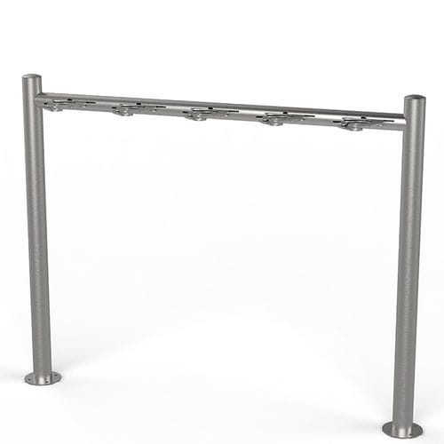 Gesichertes Rollerständer - DROIT - CITYNOX - für öffentliche Bereiche / für städtische Bereiche / Edelstahl