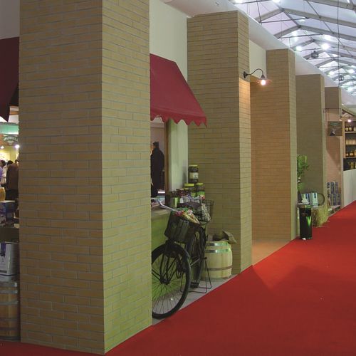 Betonriemchen - KERABRICK OCHRA - Mathios SA - Außen / Innenbereich / Dekor
