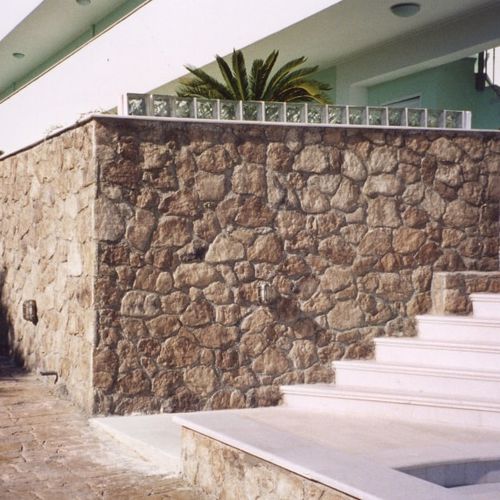 Betonverblender - CLASSIC : FIELDSTONE EARTH - Mathios SA - Außen / Innenbereich / glatt