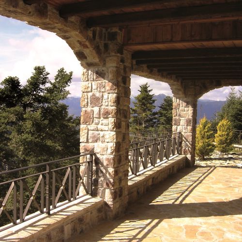 Betonverblender - CLASSIC : TUSCANY EARTH - Mathios SA - Außen / Innenbereich / texturiert