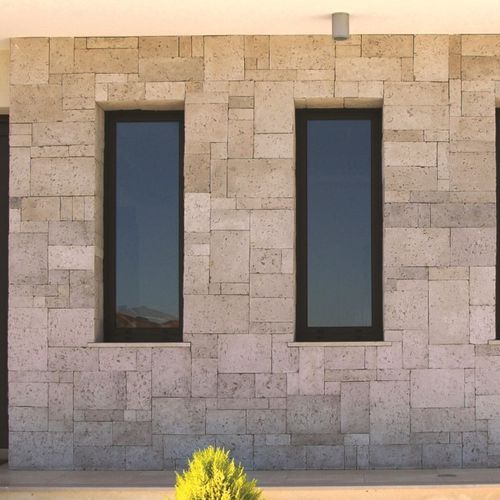 Betonverblender - CLASSIC : VERACRUZ CHAMPAGNE - Mathios SA - Außen / Innenbereich / texturiert