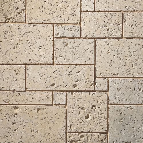 Betonverblender - CLASSIC : VERACRUZ CREAM - Mathios SA - Außen / Innenbereich / texturiert