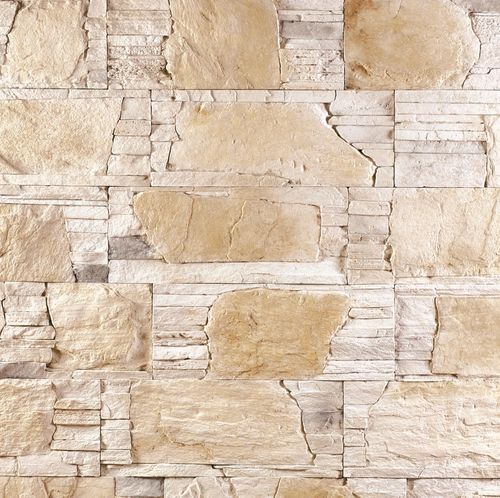 Betonverblender - CLASSIC : HIGHLAND BLEND CREAM - Mathios SA - Außen / Innenbereich / texturiert