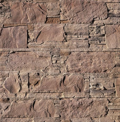 Betonverblender - CLASSIC : HIGHLAND BLEND EARTH - Mathios SA - Außen / Innenbereich / texturiert