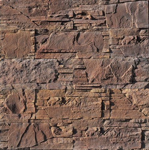 Betonverblender - CLASSIC : HIGHLAND BLEND RUSTY  - Mathios SA - Außen / Innenbereich / texturiert