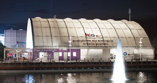 Flächentragwerk mit Bogen - KOPRON - Metallrahmen / für Abdeckung / PVC-Folie