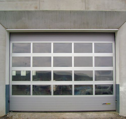 Sektionales Industrietor - K-VISION - KOPRON - Aluminiumguss / automatisch / Sicherheit