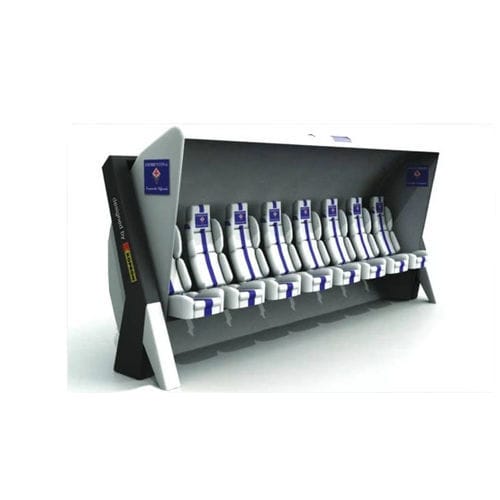 Ersatzbank für 8 Personen - KOPRON - PVC / Stahl / Polycarbonat