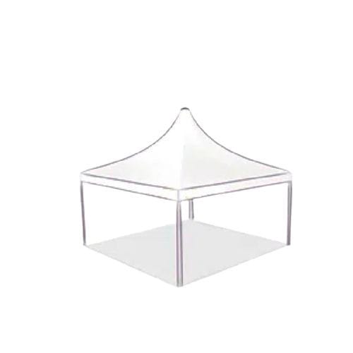 Quadratisches Festzelt - PAGODA - KOPRON - PVC / Tuch / Stahl