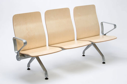 Traversenbank / 3 Plätze - EGLIN TS - Race Furniture - für den Innenraum / modern