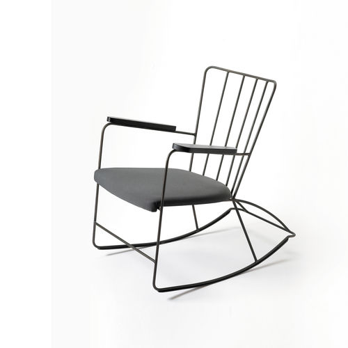 Moderner Sessel - THE ROCKER - Race Furniture - Stoff / für Außenbereich / Schaukel