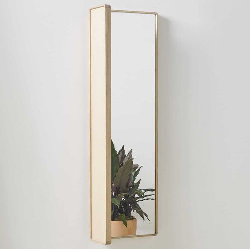 Wandmontierter Spiegel - Ori - ANOTHER COUNTRY - modern / rechteckig / Esche