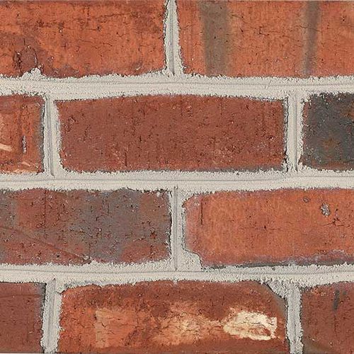 Ziegel für Fassaden - RUSTIC VILLAGE - PINE HALL BRICK - Massiv / rot / orange
