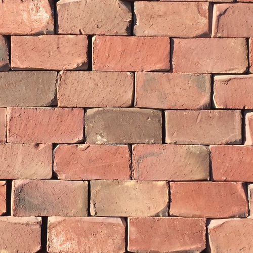 Tonpflasterstein - PLYMOUTH TUMBLED - PINE HALL BRICK - für Außenbereich / Antikoptik / für öffentliche Bereiche