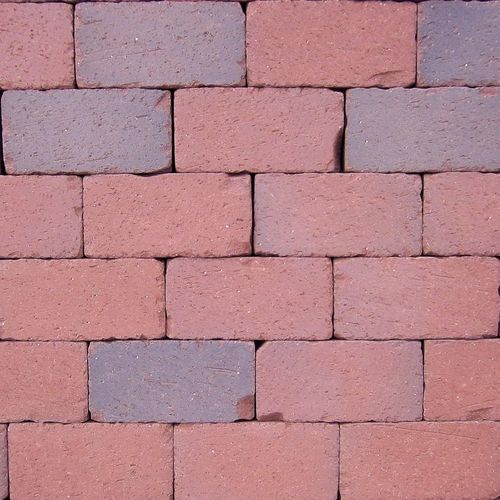 Tonpflasterstein - RUMBLED FULL RANGE - PINE HALL BRICK - für Außenbereich / Antikoptik / für öffentliche Bereiche