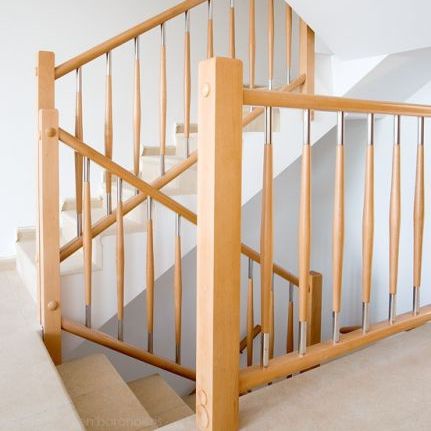 Holzgeländer - MA6 - PIRBA - für den Innenraum / für Treppen