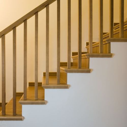 Holzgeländer - MC1 - PIRBA - für den Innenraum / für Treppen