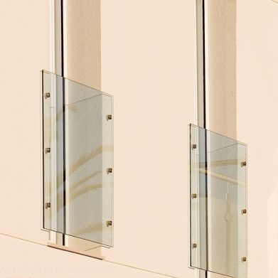 Glasgeländer - MD. SISTEMS - PIRBA - für Außenbereich / für Fenster