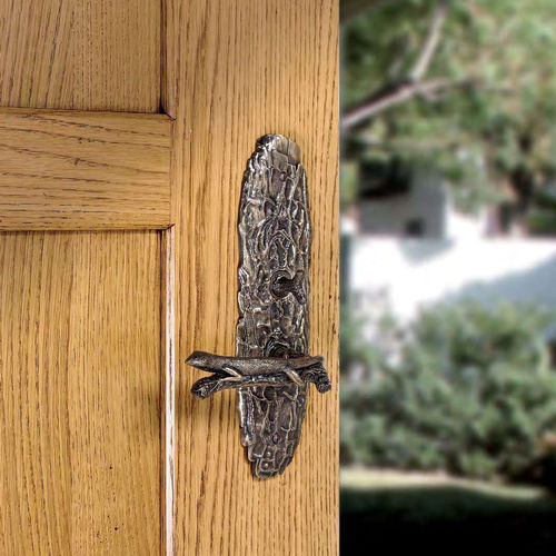 Türgriff - LIZARD : ENTRY WAY - Martin Pierce - Bronze / modern / mit integriertem Schloss