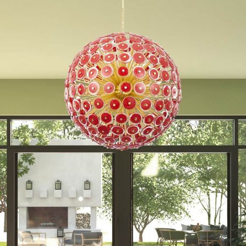Moderner Kronleuchter - SUPERNOVA DELUXE  - Sogni di Cristallo - Muranoglas / geblasenes Glas / 10 Glühbirnen