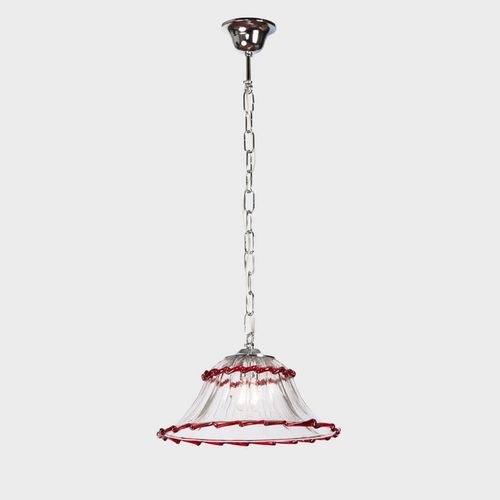 Hängelampe - ALFEO - Sogni di Cristallo - geblasenes Glas / modern / mit Kabel