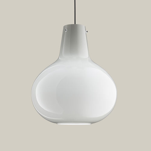 Hängelampe - ONION #2  - Sogni di Cristallo - geblasenes Glas / modern / mit Kabel