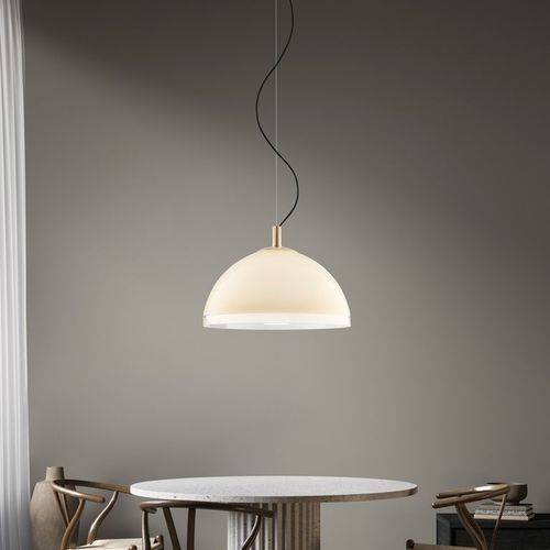 Hängelampe - MUM #1 - Sogni di Cristallo - geblasenes Glas / modern / mit Kabel