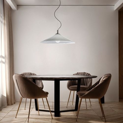 Hängelampe - DOULI #1 - Sogni di Cristallo - geblasenes Glas / modern / mit Kabel
