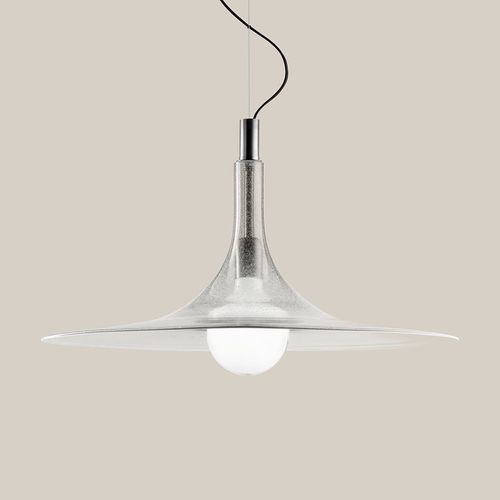 Hängelampe - MONSIEUR #2 - Sogni di Cristallo - geblasenes Glas / modern / mit Kabel