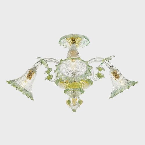 Klassische Deckenleuchte - APOLLO DEI DOGI - Sogni di Cristallo - Muranoglas / LED / handgefertigt