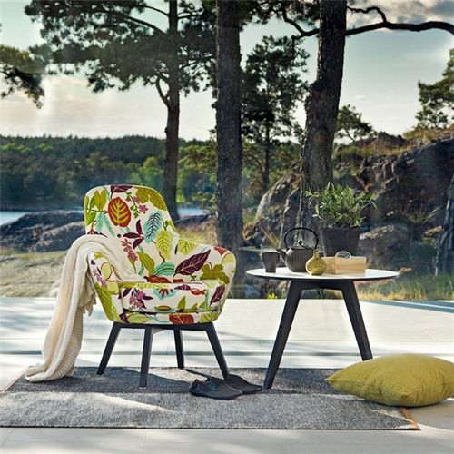 Moderner Sessel - GAGA - Conform - Leder / Stoff
