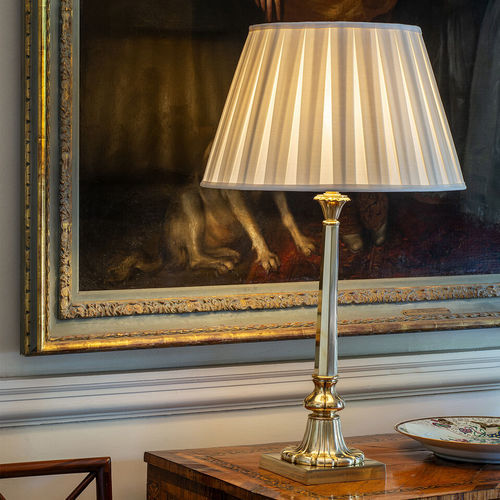 Tischlampe - WINSLADE - VAUGHAN - Messing / modern / schnurlos