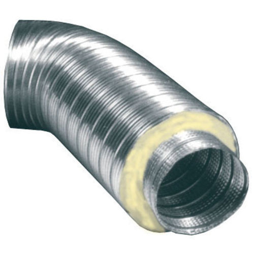 Elastischer Lüftungskanal - ASPIPHON - PANOL - starr / Aluminium / wärmeisoliert