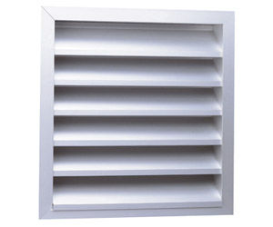 Lüftungsgitter / anodisiertes Aluminium - A26000N - PANOL - rechteckig / maßgefertigt