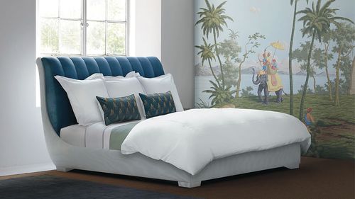 Doppelbett - COUTURIER 01 - Savoir Beds - modern / Polster / Samt