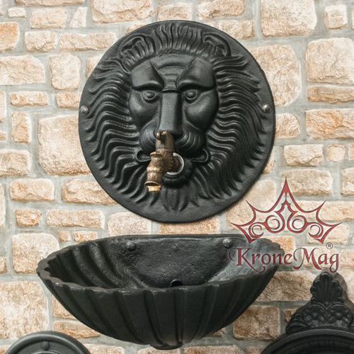 Wandmontierter Trinkbrunnen - 610 - KRONEMAG MILLENIUM srl - für Garten / Gusseisen / für öffentliche Bereiche