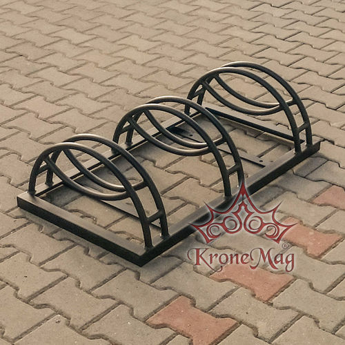 Bodenstehender Fahrradständer - BIKE-3S - KRONEMAG MILLENIUM srl - für öffentliche Bereiche / für städtische Bereiche / für Parkplätze
