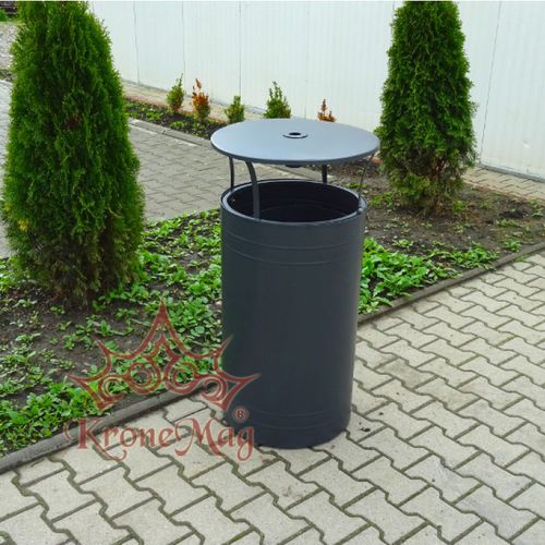 Metall-Abfallbehälter - URBAN 10.CS - KRONEMAG MILLENIUM srl - für öffentliche Bereiche / Einzel / 80L