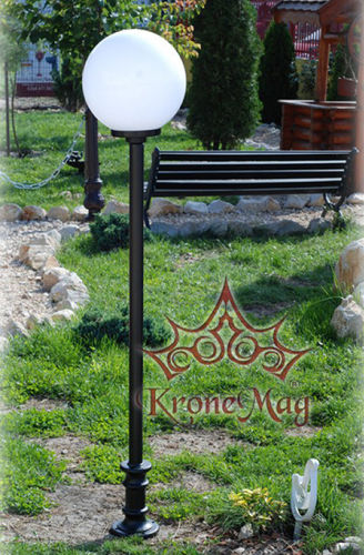 Leuchtpoller für Garten - SI-947.G3 - KRONEMAG MILLENIUM srl - klassisch / Gusseisen