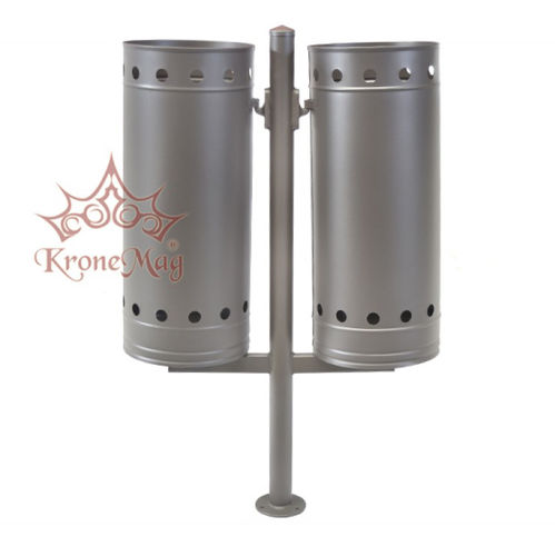 Park-Abfallbehälter - URBAN 29 - KRONEMAG MILLENIUM srl - bodenstehend / galvanisiertem Stahl / ohne Deckel