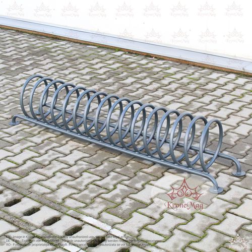 Bodenstehender Fahrradständer - BIKE-15.SP.V2 - KRONEMAG MILLENIUM srl - horizontal / für öffentliche Bereiche / für Parkplätze